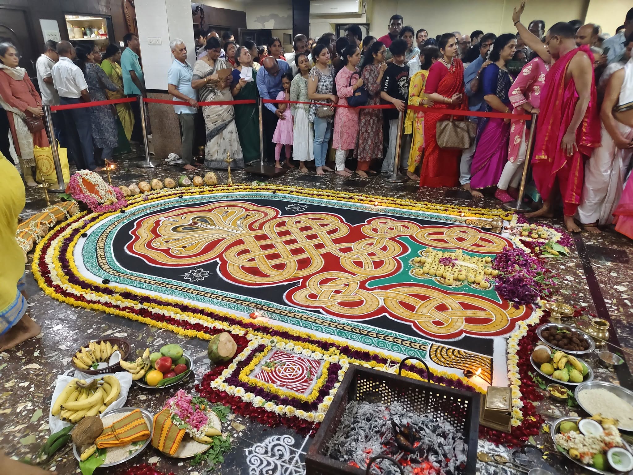 Religious worship at Sri Subrahmanya Matha